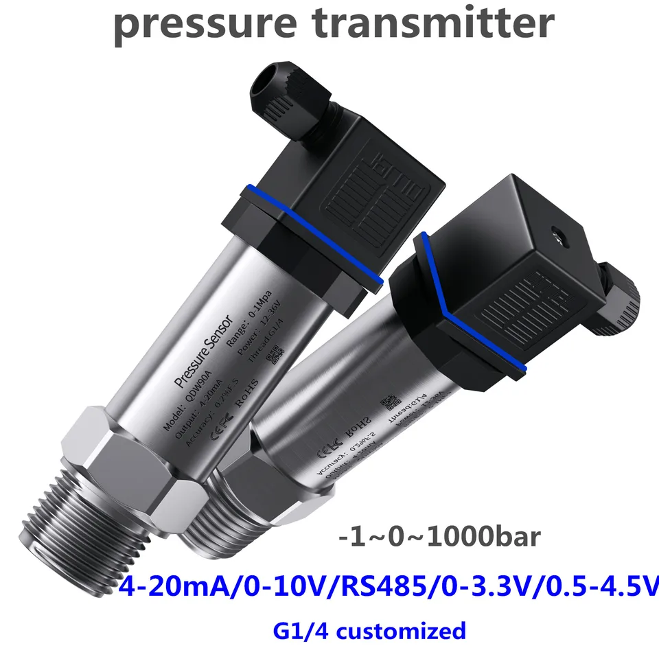 3/4 Pressure Reducing Valve Transducer | 4-20mA Output | 10 Bar 10Mpa G1/4 - Thumbnail 3