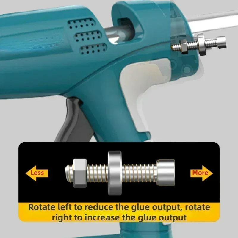 Makita 18V-21V Cordless Glue Gun | Digital Temp Control | DIY & Repair - Thumbnail 3