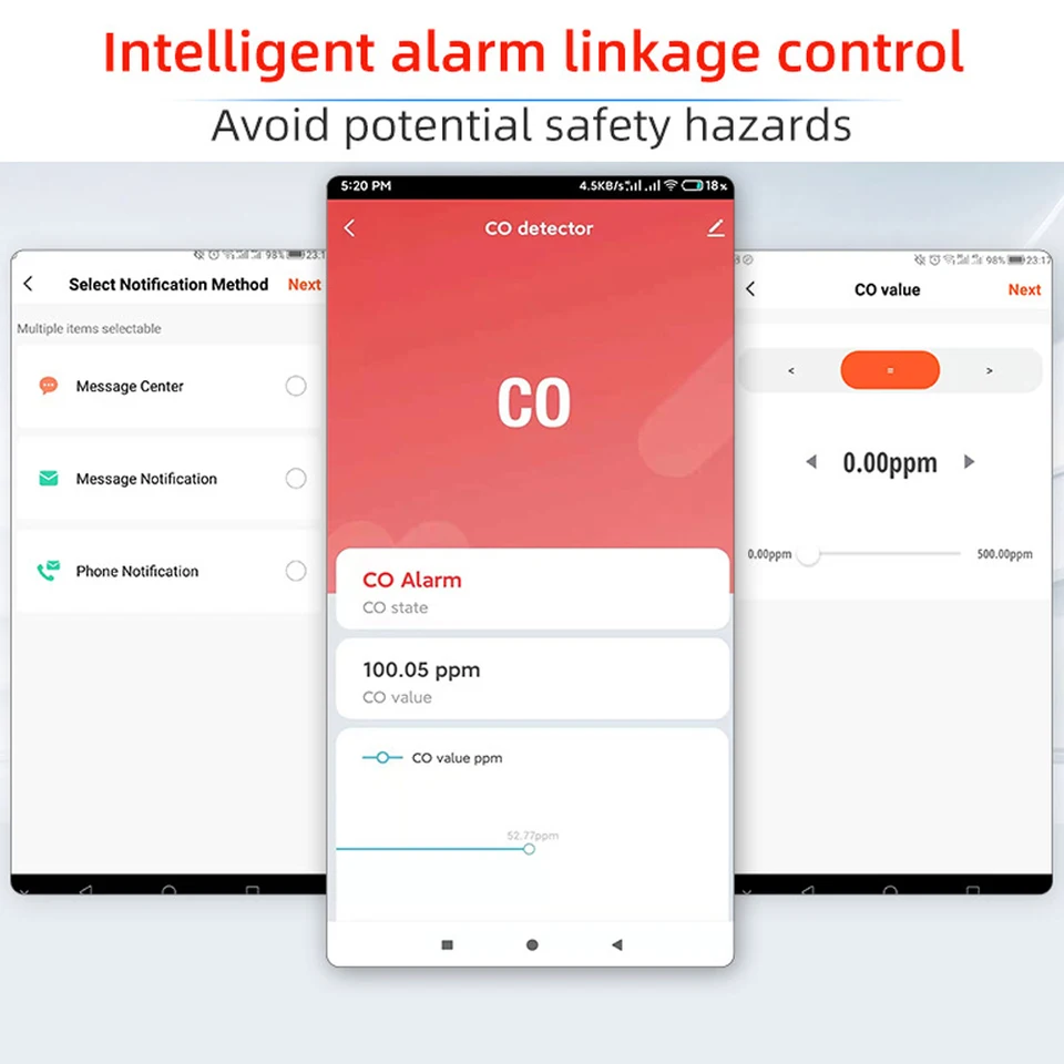 ZigBee Carbon Monoxide Detector | Portable CO Tester | Air Quality Sensor - Thumbnail 5