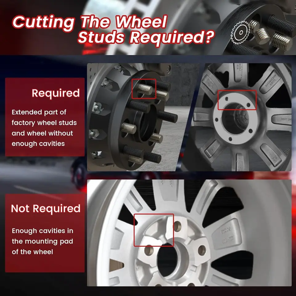 6-Lug Wheel Spacers | 6x139.7 PCD 93.1mm CB | For Ford Ranger & Mazda BT-50 - Thumbnail 2