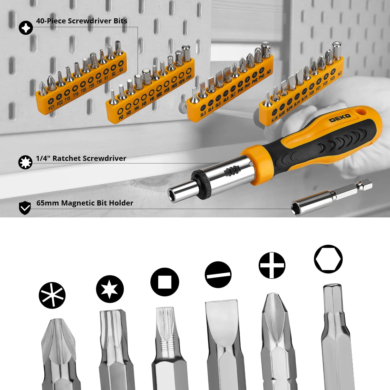 Tire Repair Kit | 4-in-1 Puncture Solution for Car, Motorcycle & Bike | Emergency Roadside Tool Set - Thumbnail 6