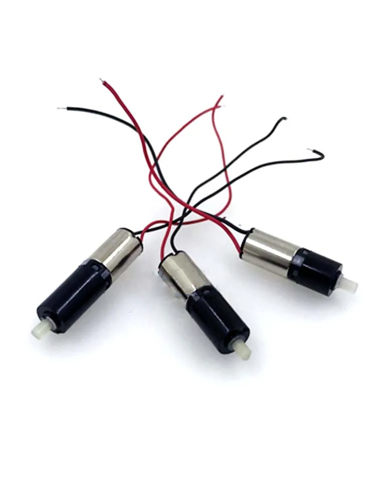 Hollow cup planetary micro motor with 6mm shaft, offering 46, 240, and 1200 RPM speeds at 700:1 gear ratio for smart fingerprint locks.