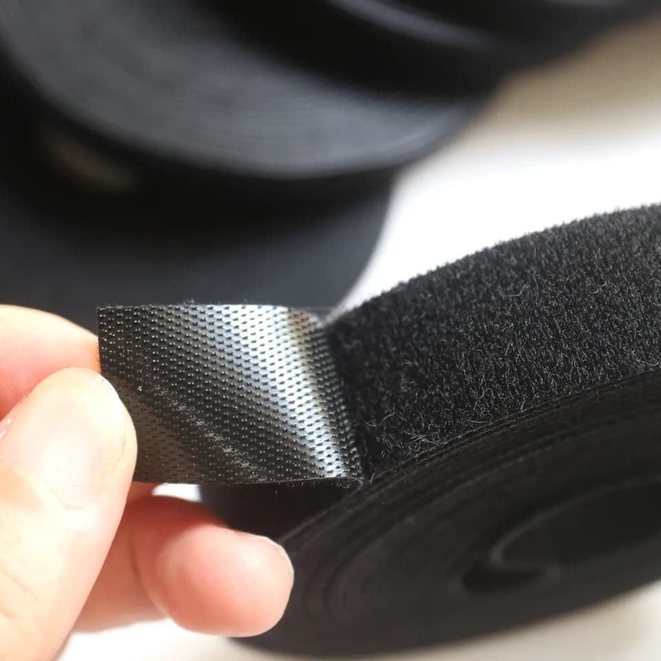 Hook and Loop Tape | 5m Black Back-to-Back | Cable Tidy Straps - Thumbnail 5