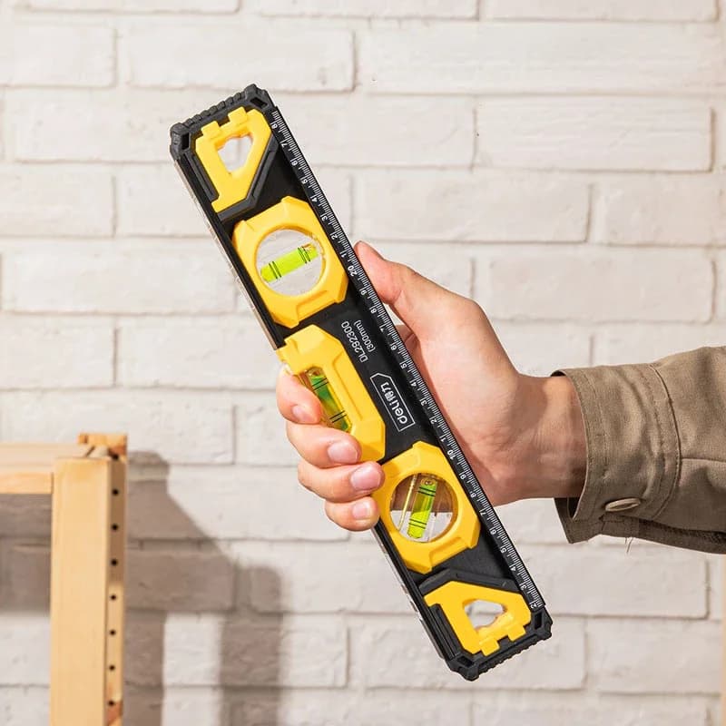 High Precision Spirit Level | Strong Magnetic | Anti-drop Aluminium - Thumbnail 7