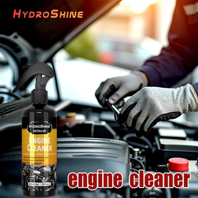 Hydroshine Car Brake Cleaner Spray | Heavy Oil Dust Decontamination | Engine Bay Cleaning - Thumbnail 2