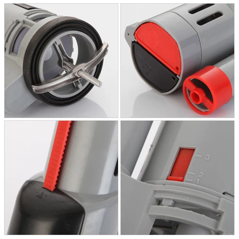 Flush Valve Repair Kit | Adjustable Dual Flush Cistern Fitting | Push Button - Image 1