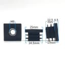 25MM M8 5pcs
