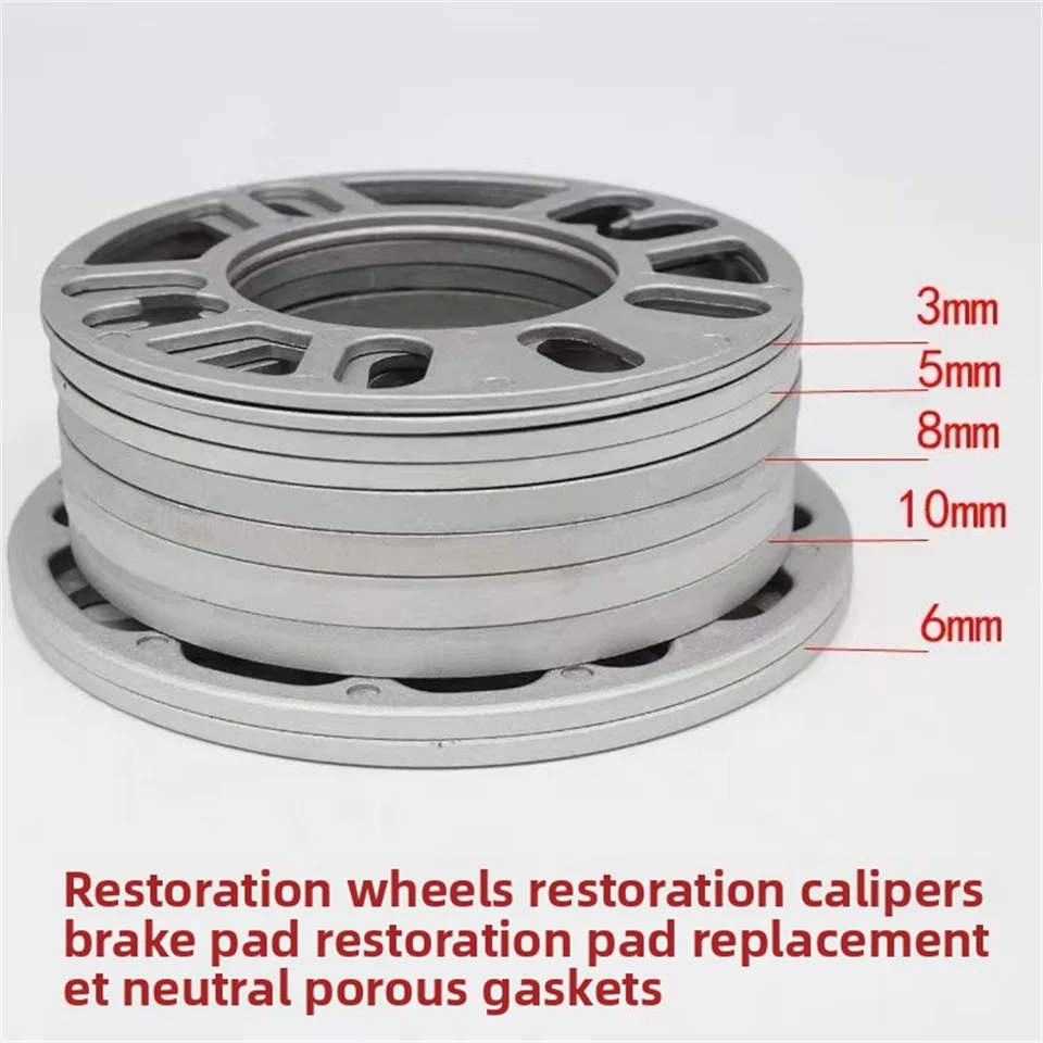 Wheel Spacer Chocks | 4 & 5 Lug Hubs | Universal Flange Gasket - Thumbnail 4