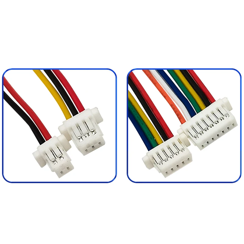 Pan Connector Wire | JST SH 1.0mm Pitch | 2-12 Pin 28AWG Cable - Thumbnail 7