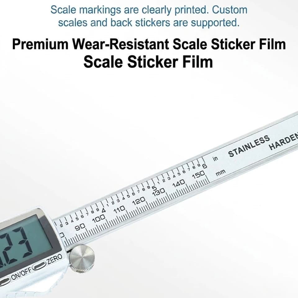Digital Vernier Caliper 0-150mm | Backlit LCD | DIY Woodworking - Thumbnail 6