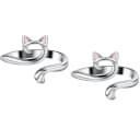 2Pcs Pink Cat