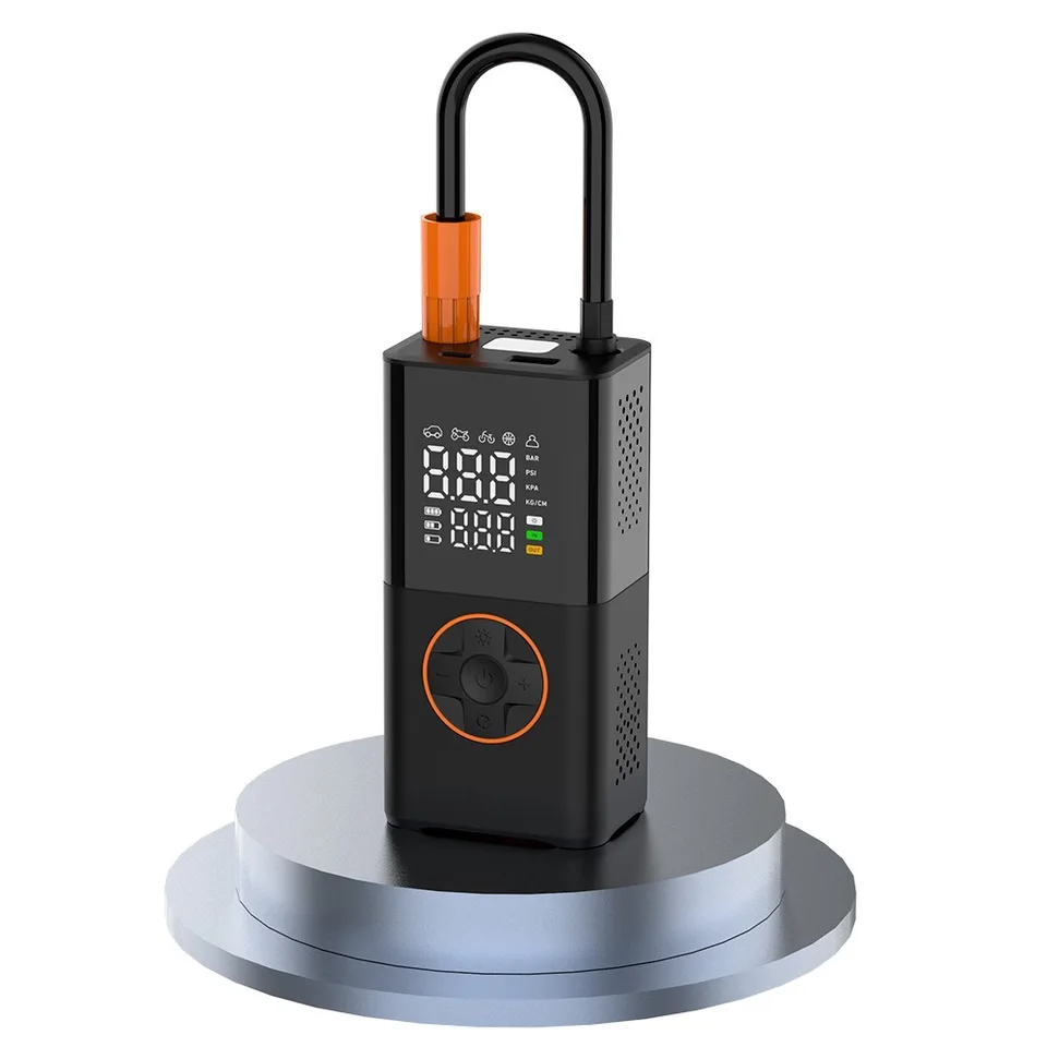 Digital Tyre Inflator | Wireless Charging | Car & Bike Portable Pump - Thumbnail 5