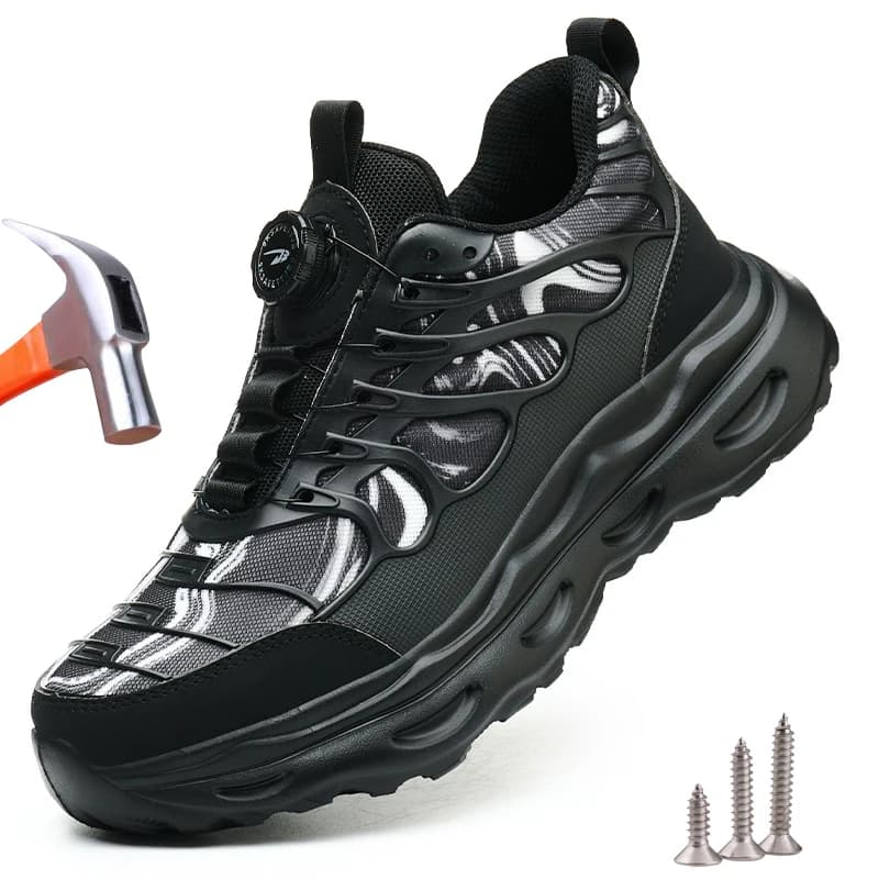 Safety Toe Wellington Boots | Steel Toe Work Shoes | Lightweight Footwear - Image 1