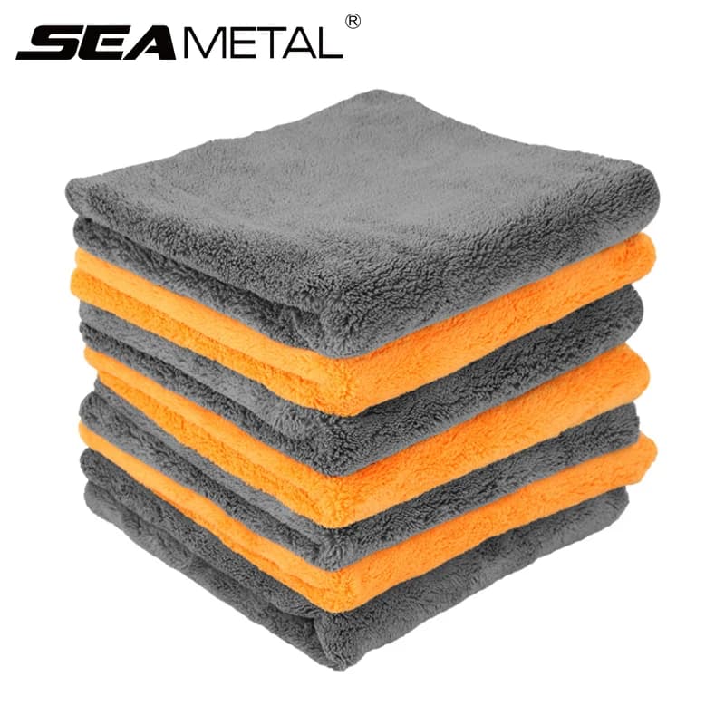 Microfiber Glass Cloths 40x40cm | Streak-Free Shine | Car & Home Cleaning - Thumbnail 6