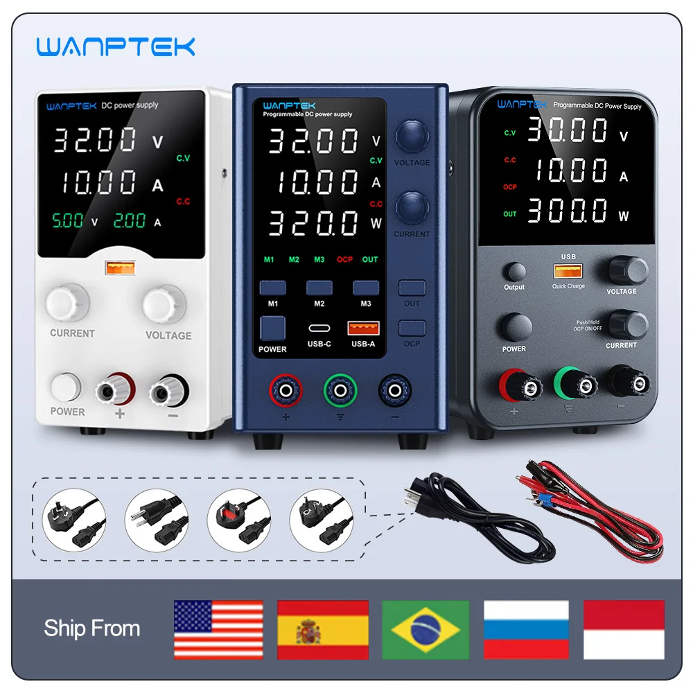 Lab Power Supply | Adjustable 30V/60V/120V DC | Precision Voltage & Current Control - Thumbnail 2