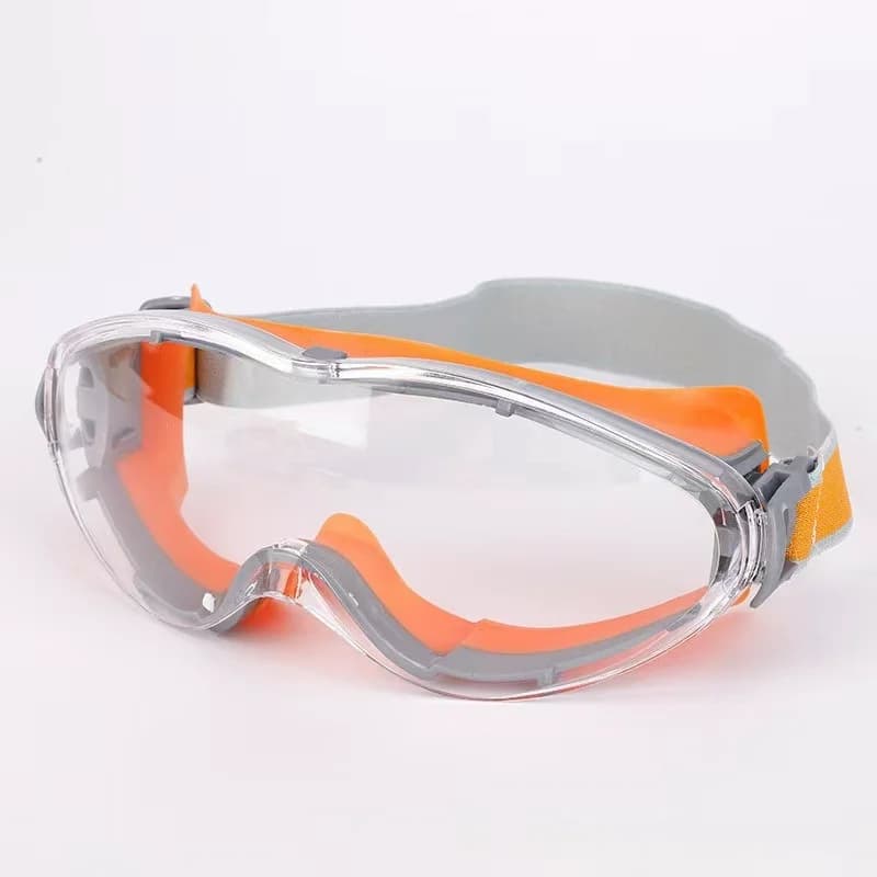 Industrial safety goggles for cycling and mountaineering with anti-dust, anti-fog, anti-scratch, and impact-proof protection.