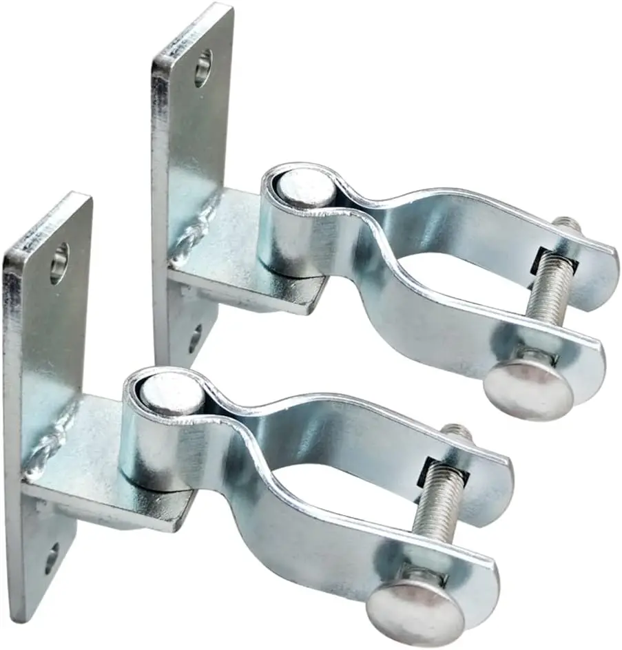 Gate Hinges 1-3/8" Wall Mount | Chain Link Fence Frame | Outdoor Gate Hardware