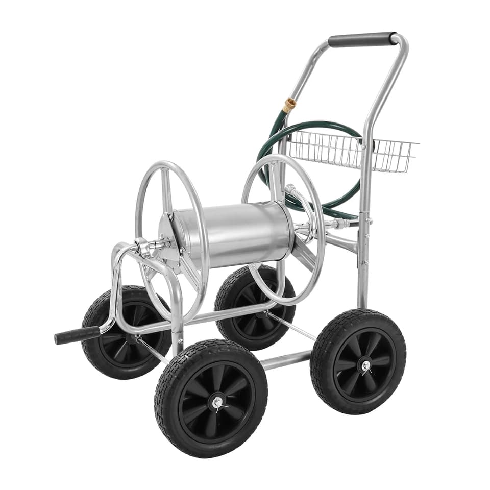 Washing Machine Hose Reel Cart on a plain white background.