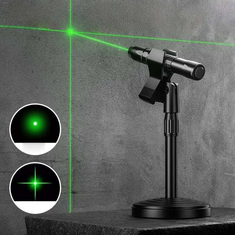 Cross Line Laser Level | Self-Levelling & Infrared Pointer | Construction & Alignment - Thumbnail 2