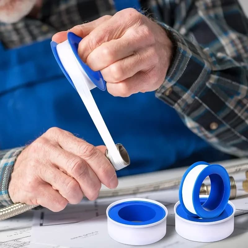 PTFE Thread Tape | High-Density Pipe Sealing | Gas & Water Plumbing Seal - Thumbnail 4