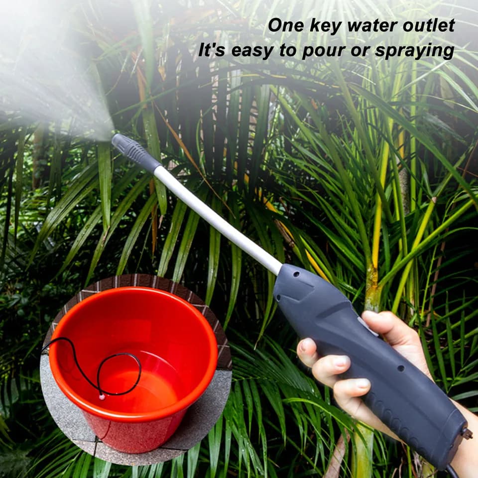 Rechargeable Knapsack Sprayer | Comfortable Handle | Portable Electric Garden Sprayer - Thumbnail 2
