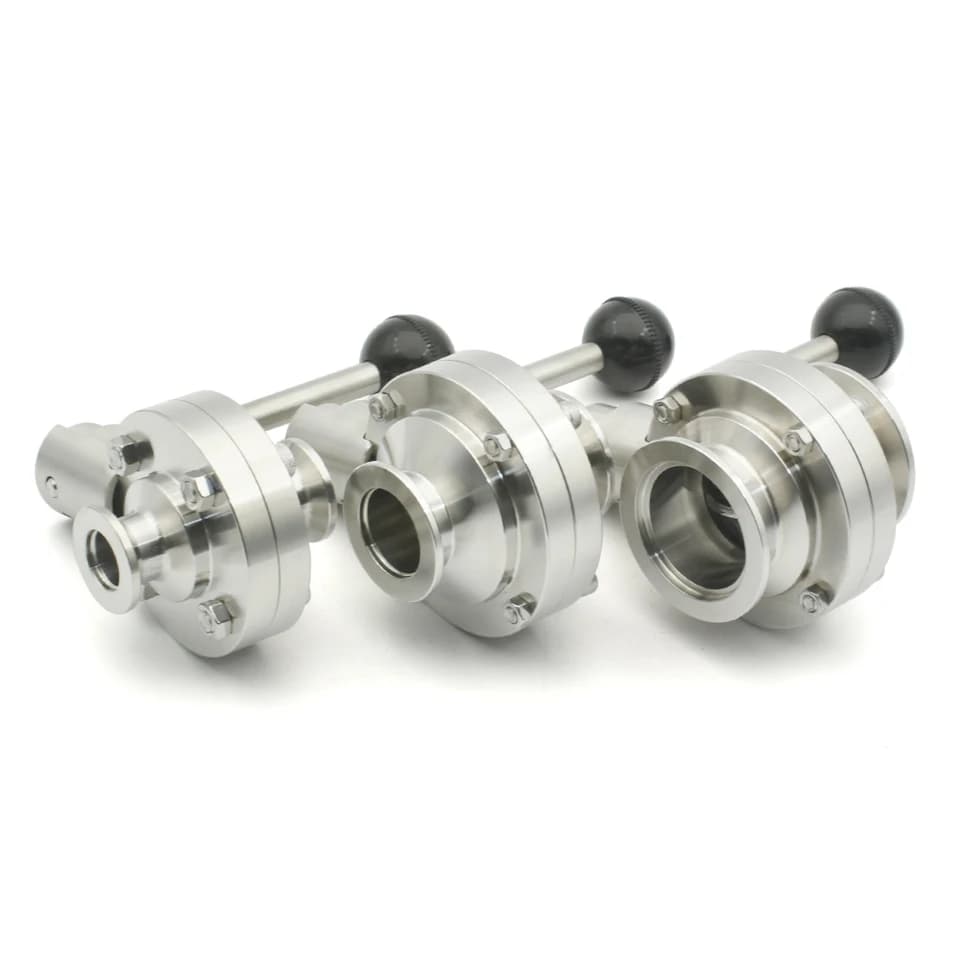 KF Vacuum Gate Valve | SS304 Industrial Stop Control | Manual Butterfly - Thumbnail 2