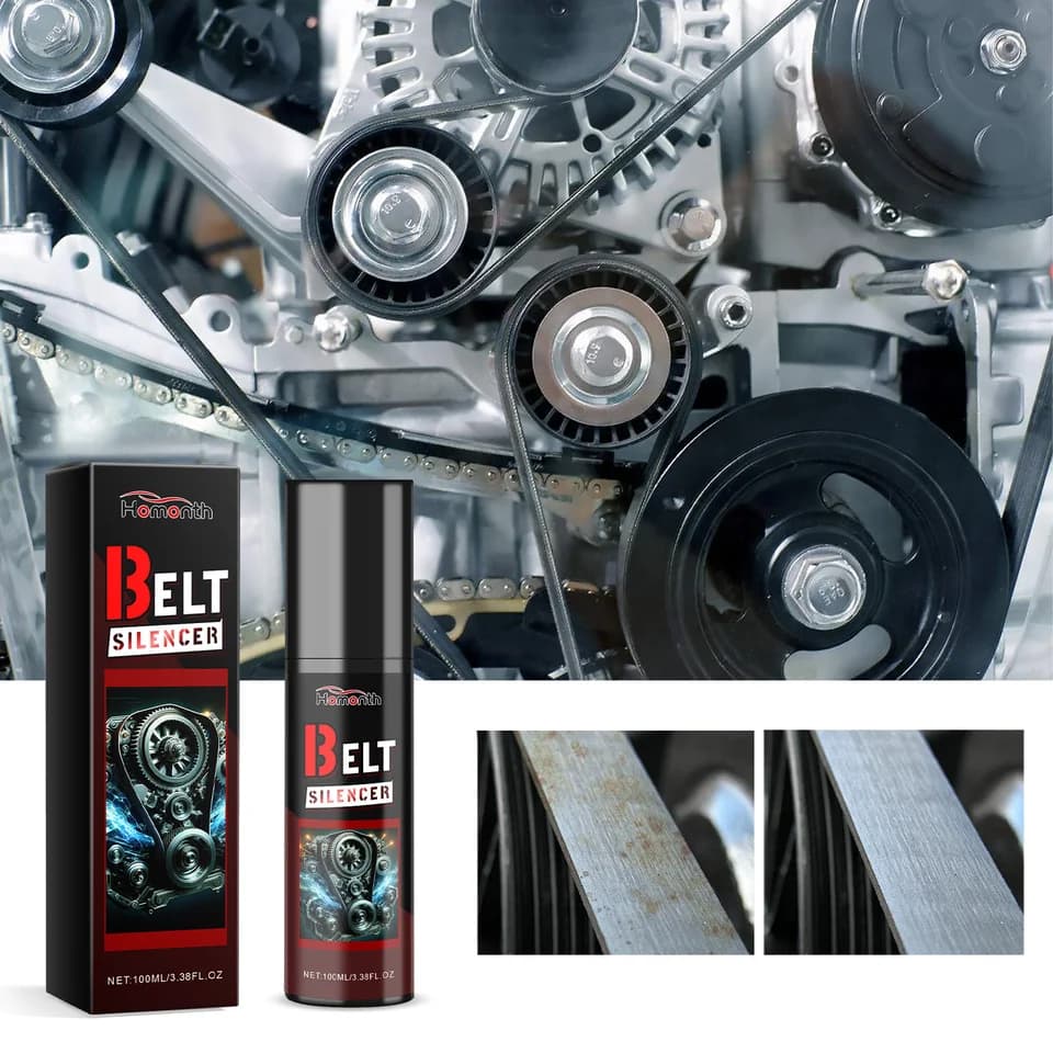 Car Brake Cleaner Spray | Belt Silencer & Lubricant 100ml | Rubber Seal Softening - Thumbnail 3