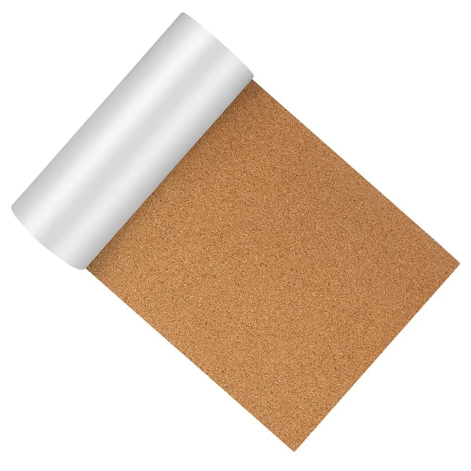 Cork Board Roll, 1mm Thick 20cmx200cm | Self-Adhesive Backing | Home & Office Organising - Thumbnail 2
