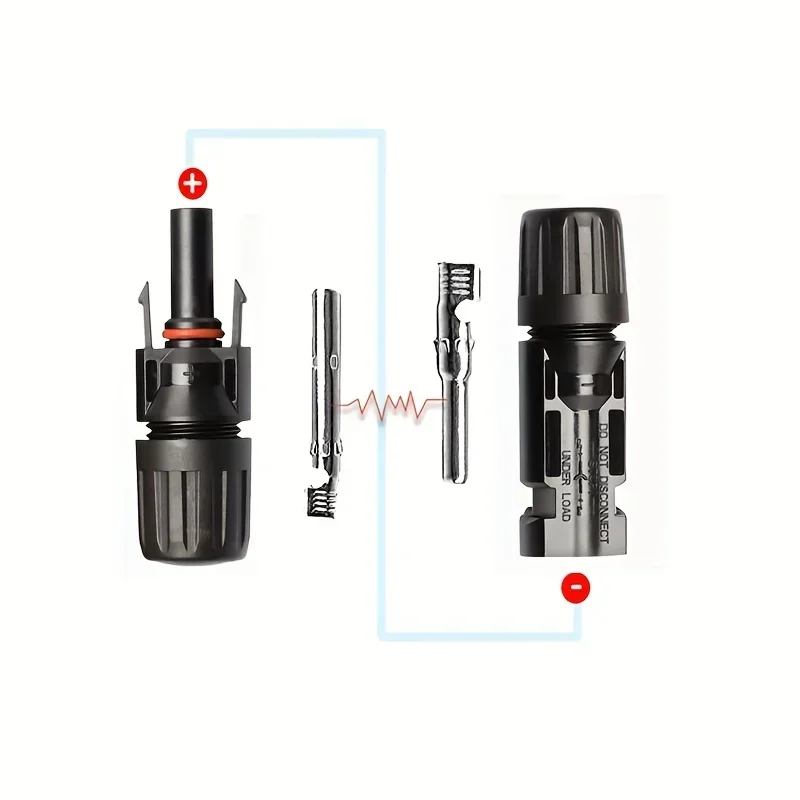 Pan Connector Toilet | Solar Panel Cable Connectors | IP67 DC1000V - Thumbnail 4