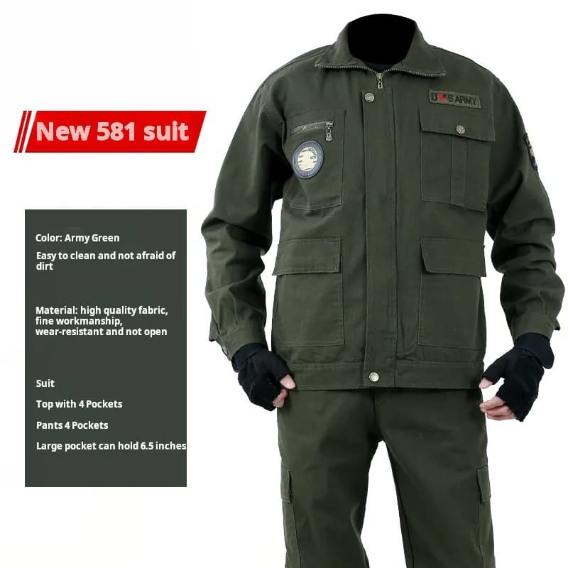 Biohazard Hazmat Suit | Chemical Splash Protection | Industrial Safety Coverall - Thumbnail 6