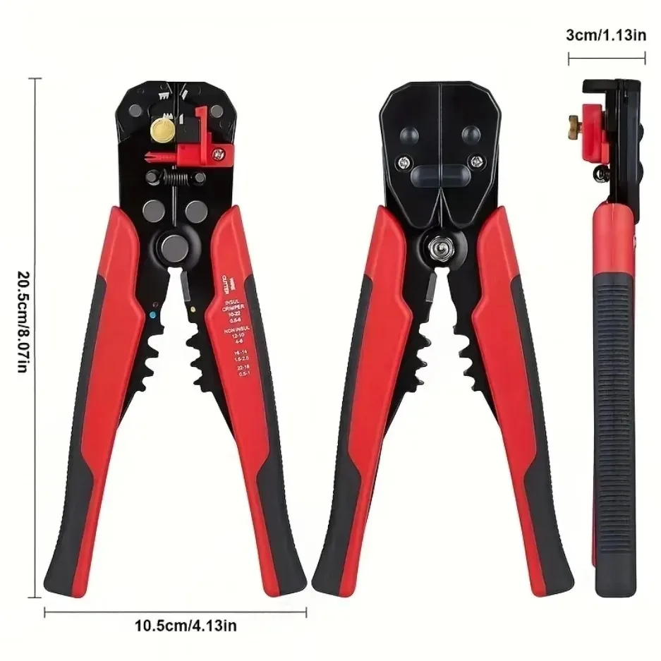 Automatic Crimping Tool | Wire Stripping & Cutting | Network Cable Multi-tool - Thumbnail 2