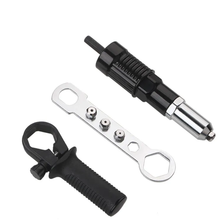 Rivet Gun Bit Adapter | Professional Rivet Nut Tool | Pull Accessories - Thumbnail 2