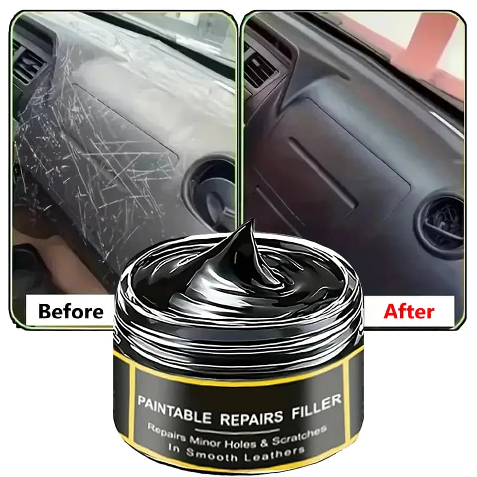 Repair Cream | Restores Seats & Steering Wheels | Scratch Remover - Thumbnail 2