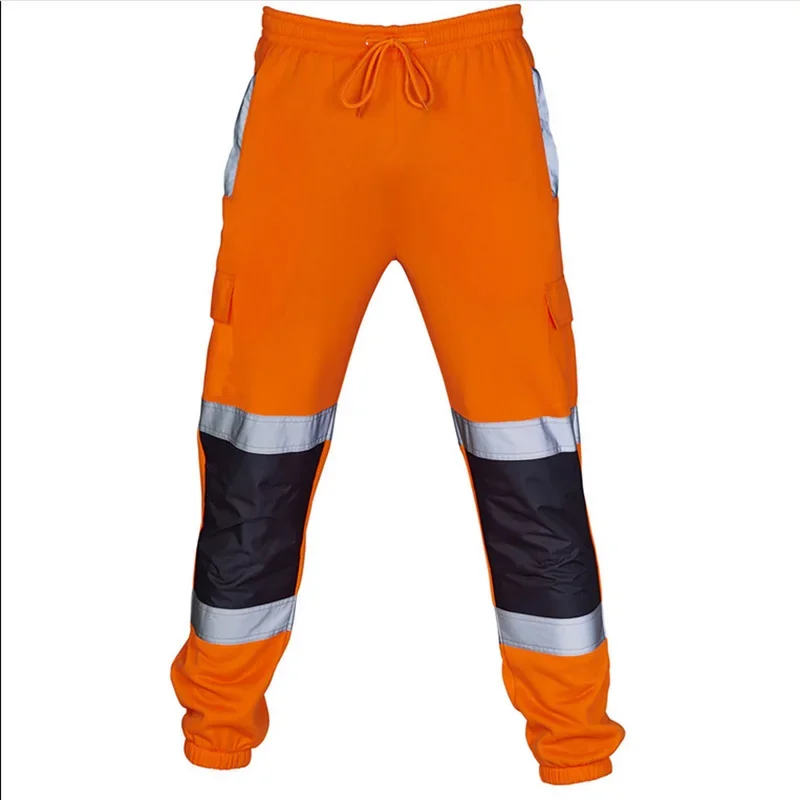 Mens Work Joggers | Reflective Safety Work Trousers | Loose Fit - Thumbnail 4