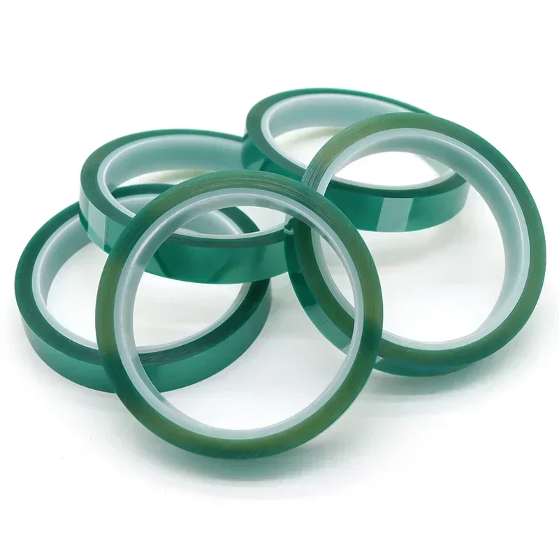 Green PET Tape | High Temp Solder Masking | PCB, Powder Coating - Thumbnail 4