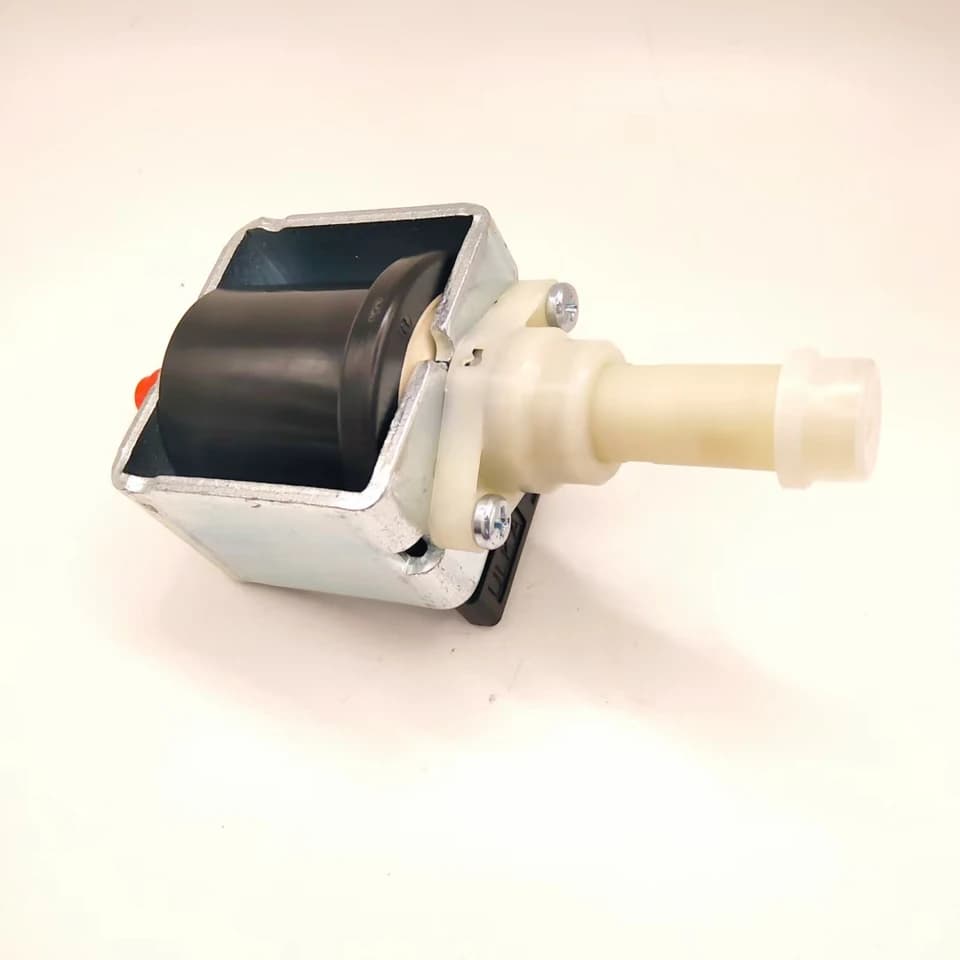 Condensate pump ULKA EP5FM 120V, isolated on a clean white background.