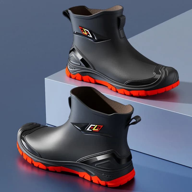 Wellington Safety Boots | Anti-Slip Waterproof | Work & Outdoor Use - Thumbnail 3