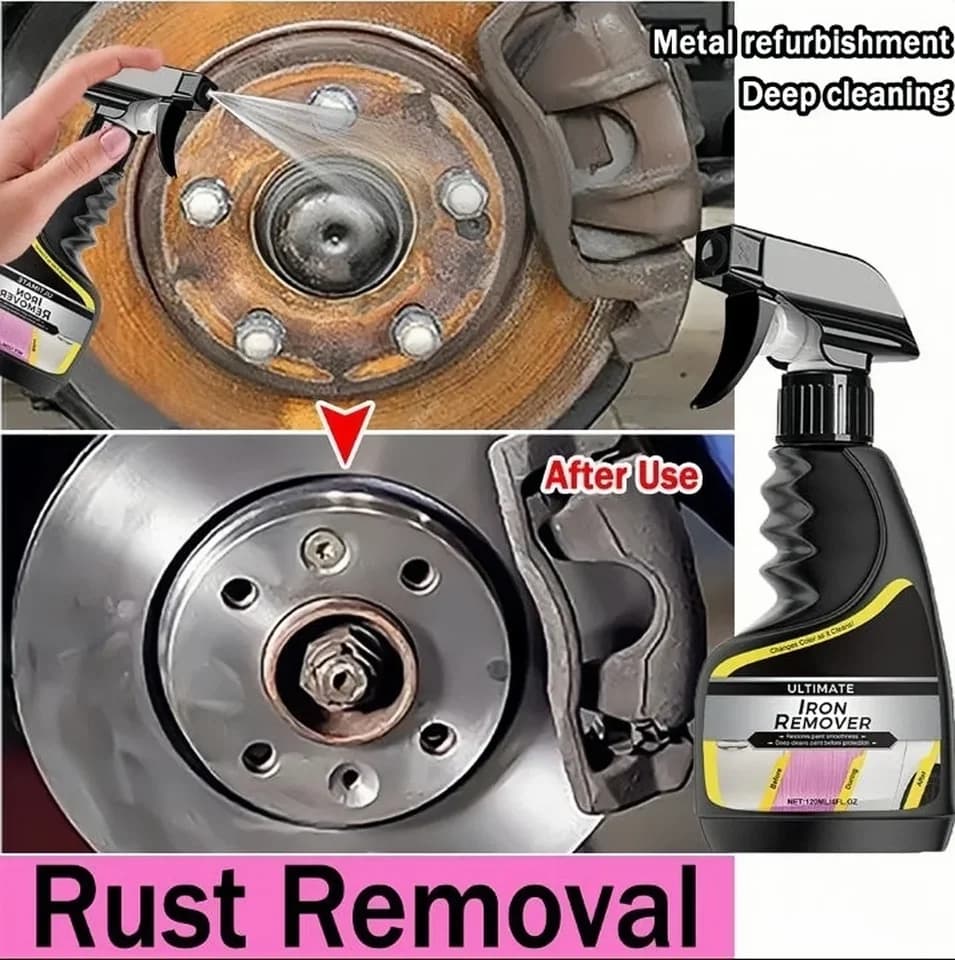 Repair Kit & Rust Remover Spray | Cleans Metal & Exhaust Pipes - Thumbnail 7
