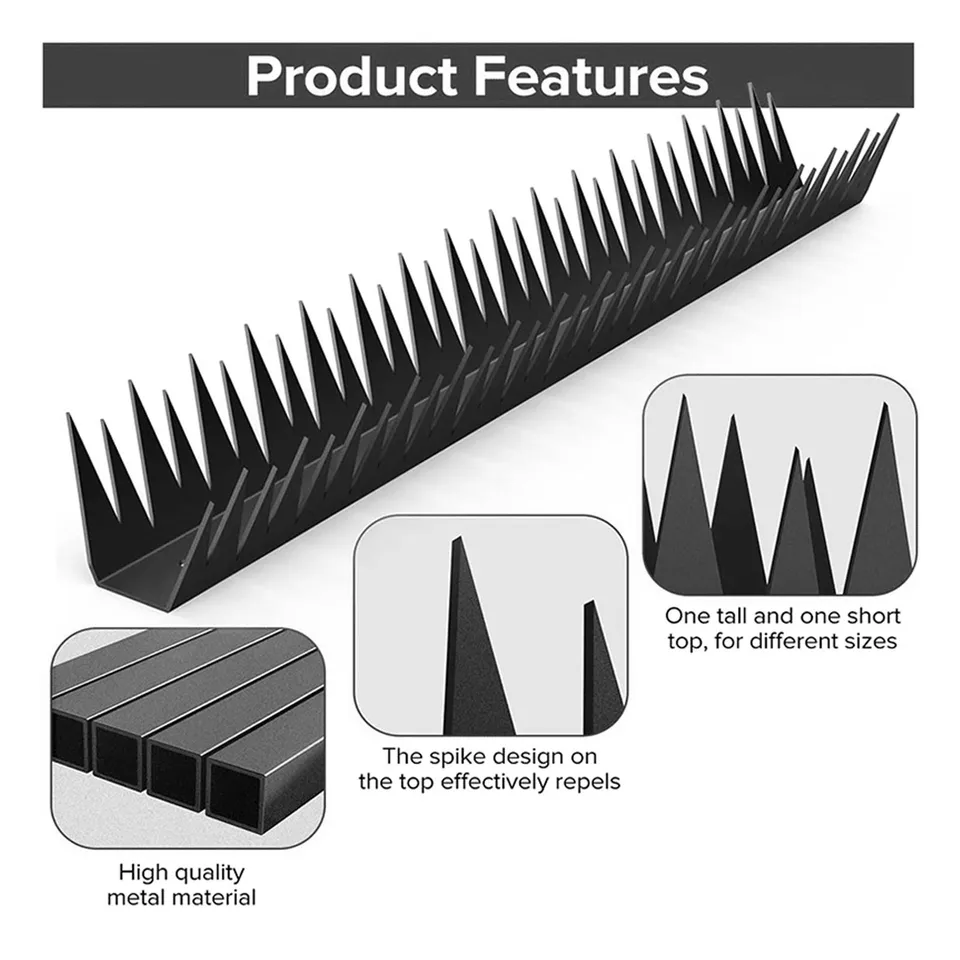 Metal Spikes Fence | Anti-Climb & Anti-Theft Security | Outdoor Wall & Gate Deterrent - Thumbnail 5