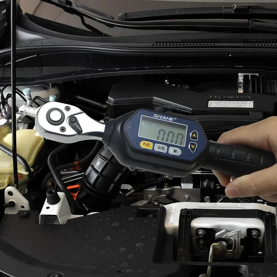 Digital Torque Wrench | 1/4" 3/8" 1/2" Drive | Professional Electronic Hand Tool - Thumbnail 7
