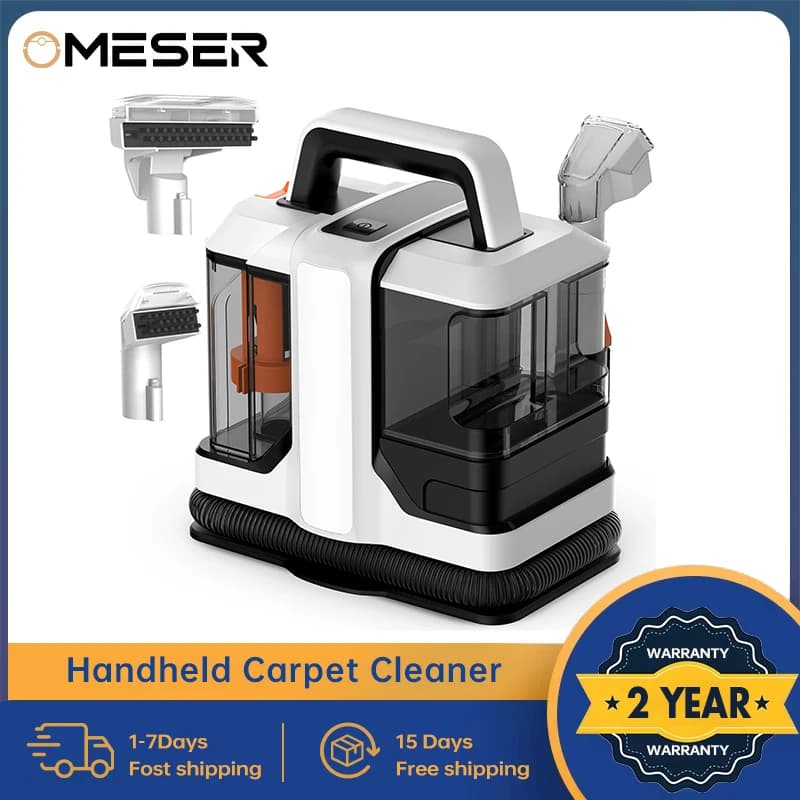 W05 Carpet Spot Cleaner | 750W 15Kpa Corded | Portable Wet Fabric Cleaning - Thumbnail 2