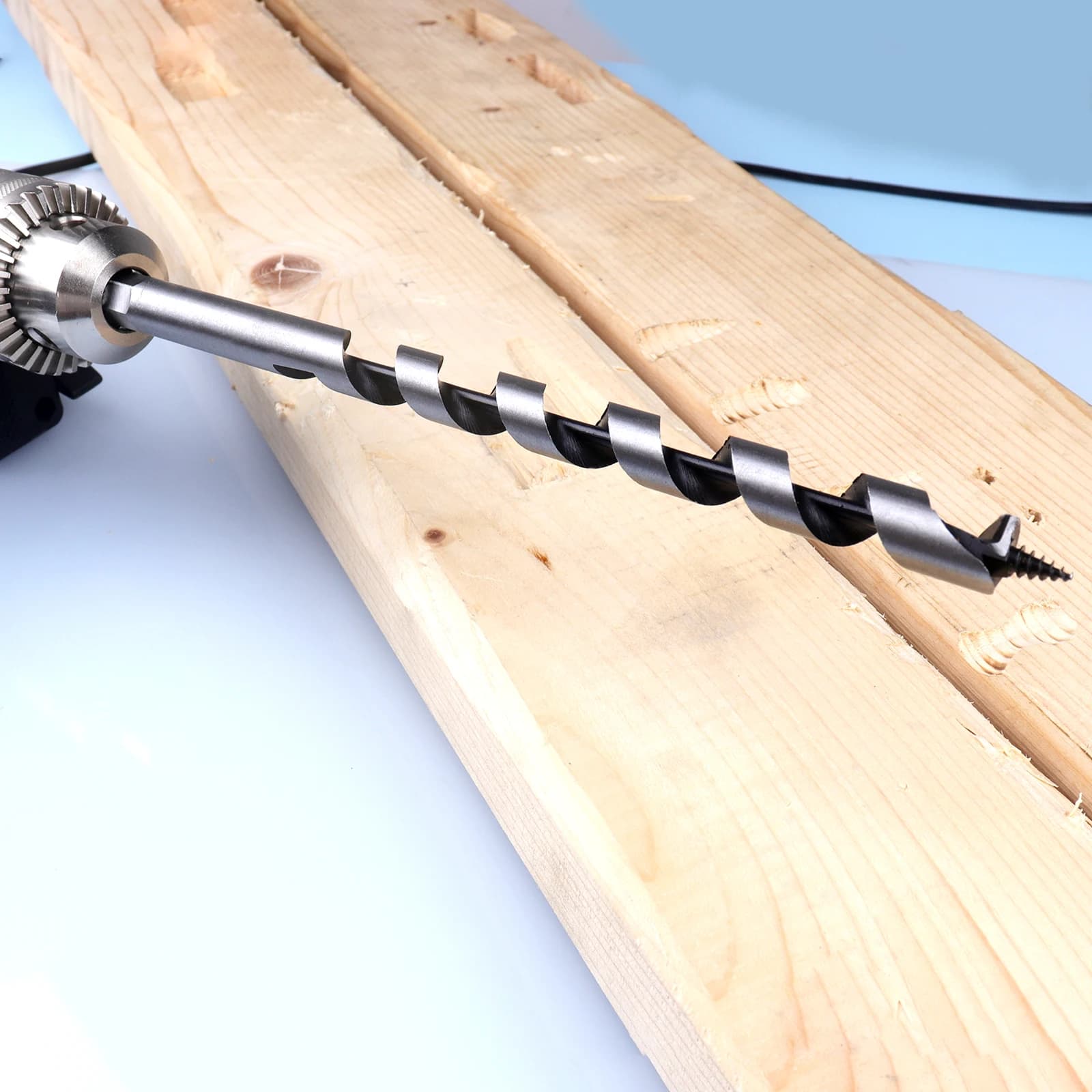 Self-Centering Forstner Drill Bit Set | 6mm-85mm Hinge Boring Kit for Wood & Plastics - Thumbnail 2