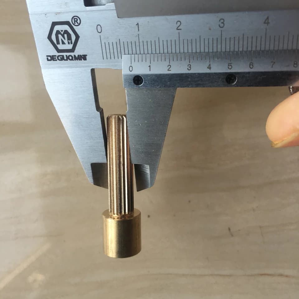 Copper 20T Tap Cartridge Extension Rod | Cut-to-Length | Faucet Repair Part - Thumbnail 2