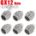GX12 Nut Male