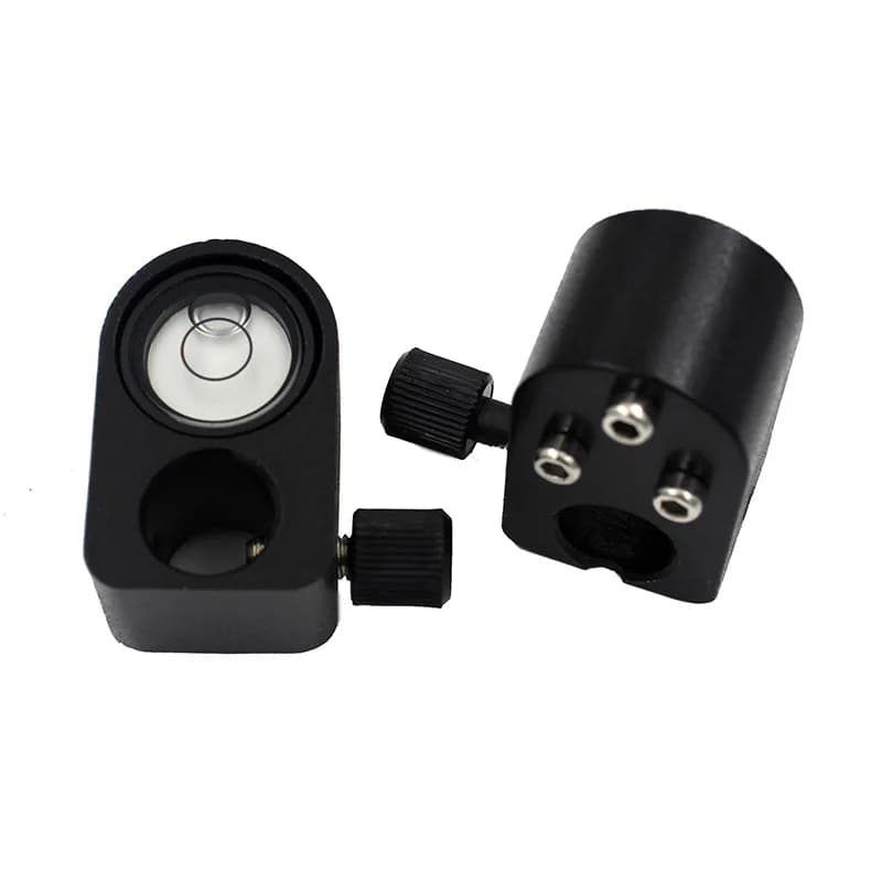 Mini Spirit Level Bubble Set | 1.2cm Pole Mount | For Total Stations - Thumbnail 6