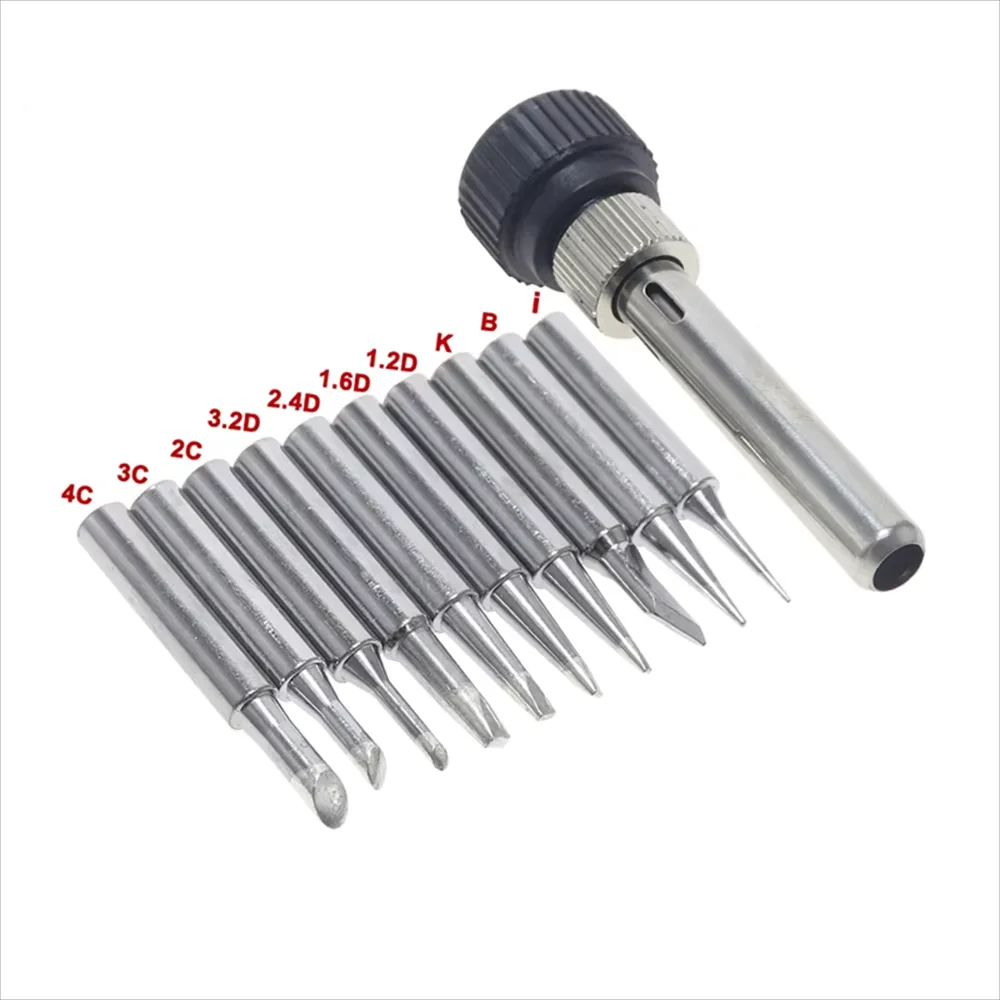 Soldering Iron Tips | 900M Series, Lead-Free | 10-Pack for Soldering Stations - Professional Grade Tool