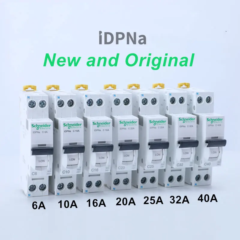 Acti 9 iDPN Miniature Circuit Breaker | C Curve 6A-40A | 1P+N MCB - Thumbnail 4