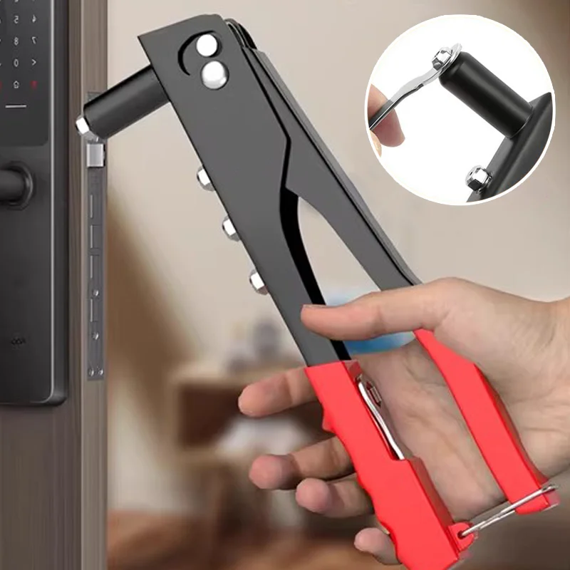 Heavy Duty Rivet Gun Kit | Hand Riveter Set | DIY & Trade Repairs - Thumbnail 2