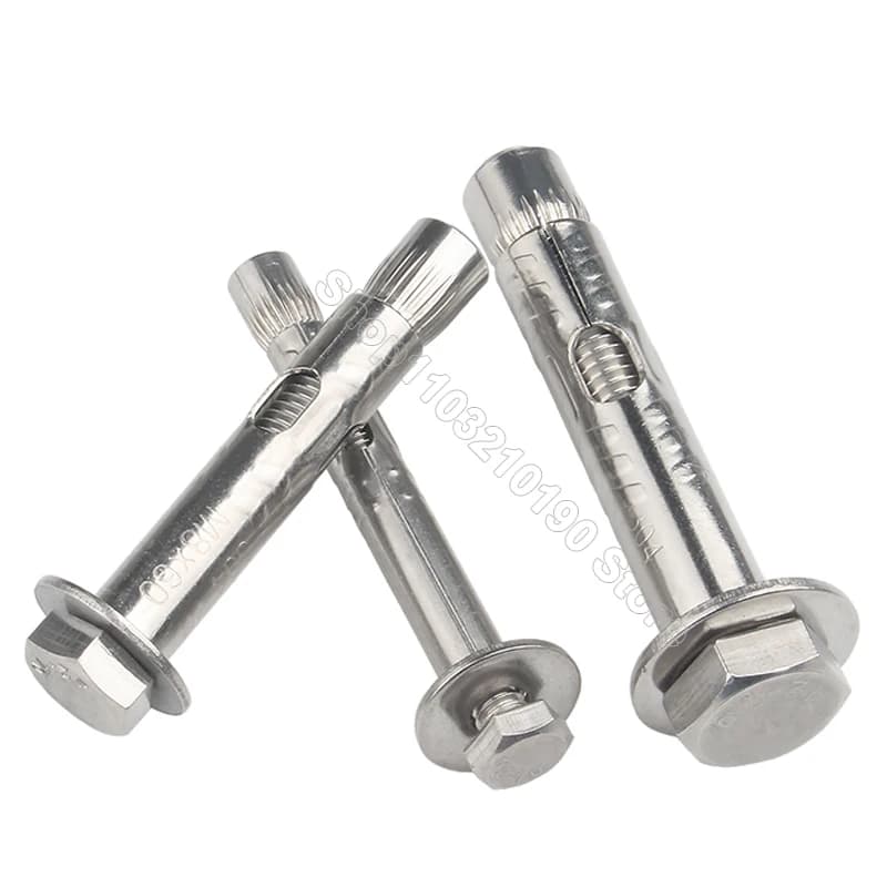 M6-M12 Concrete Screws | 304 Stainless Steel Hex Bolt | Expansion Anchor Fixings - Thumbnail 5
