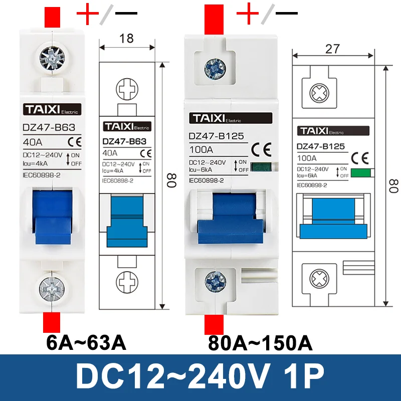 Circuit Breaker | 12V-72V DC Systems | Battery Isolator Switch - Thumbnail 4